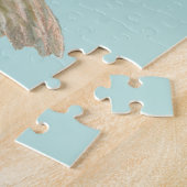 schöne weiße Taube Puzzle (Seite)