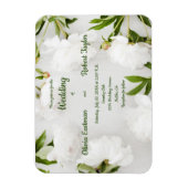 Schöne weiße Trauben anpassen Magnet (Vertikal)