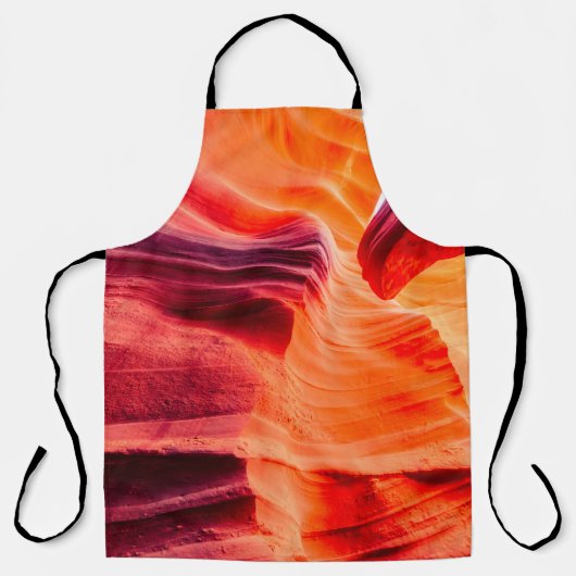 Schöne Weitwinkelansicht mit phantastischem Sandst Schürze (Vorderseite)