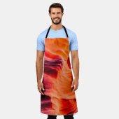 Schöne Weitwinkelansicht mit phantastischem Sandst Schürze (Getragen)