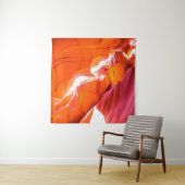 Schöne Weitwinkelansicht mit phantastischem Sandst Wandteppich (Beispiel (Horizontal))