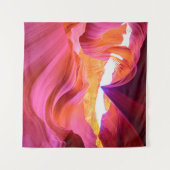 Schöne Weitwinkelansicht mit phantastischem Sandst Wandteppich (Vorderseite (Horizontal))