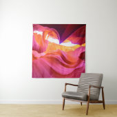 Schöne Weitwinkelansicht mit phantastischem Sandst Wandteppich (Beispiel)