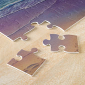 Schöne Wellen am Strand und Strandkunst Puzzle (Seite)