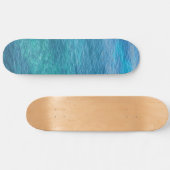 Schöne Wellen in der Natur Skateboard (Horizontal)