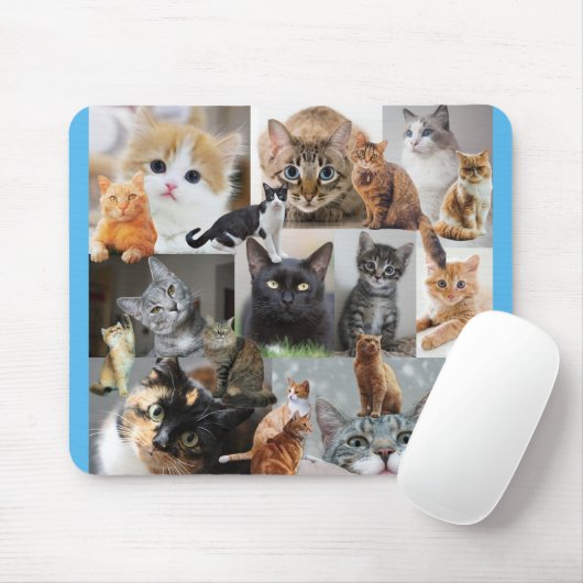 Schöne Welt der Katzen und Kätzchen Mousepad (Mit Mouse)