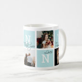 Schöne Wertschätzung Nanny 5 Foto Light Blue Kaffeetasse (VorderseiteRechts)