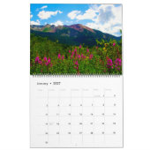 Schöne westliche Berge und Flüsse Kalender (Jan 2027)