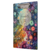 Schöne Whimsikfarben zurück zur Schule Klemmbrett (Links)