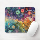 Schöne Whimsikfarben zurück zur Schule Mousepad (Mit Mouse)