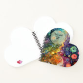 Schöne Whimsikfarben zurück zur Schule Notizblock (Innenseite)