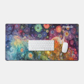 Schöne Whimsikfarben zurück zur Schule Schreibtischunterlage (Tastatur & Maus)