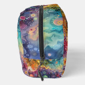 Schöne Whimsikfarben zurück zur Schule Waschbeutel (Rechts)