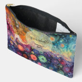 Schöne Whimsikfarben zurück zur Schule Zubehörtasche (Offen)