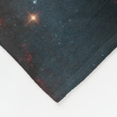 Schöne Whirlpoolgalaxie Fleecedecke (Ecke)