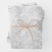 Schöne White Designs Hochzeitsveranstaltungen Geschenkpapier Set (Beispiel)