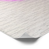 Schöne White Ethereal Wasserfarbe Taube Poster (Ecke)