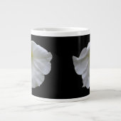 Schöne White Petunia Tasse (Vorderseite)