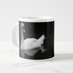 Schöne White Swan Tasse