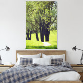 Schöne Wiese Leinwanddruck (Insitu (Schlafzimmer))