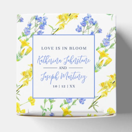 Schöne Wildblume Blumenmärchen Geschenkschachtel (Oben)