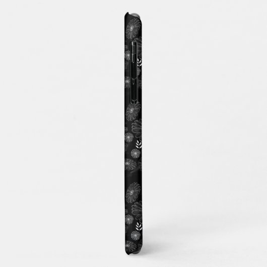 Schöne Wildblume Doodles Muster Case-Mate iP iPhone Hülle (Hinten/Links)