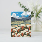 Schöne Wildblume Wiesen Landschaft (Stehend Vorderseite)