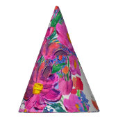 Schöne Wildblumen: Handgezeichnete Kunst. Partyhütchen (Rechts)
