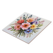 Schöne Wildblumen Moderne Luxus-Kollektion Fliese (Seite)