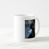 Schöne Wilde Ente - Lesser Scaup Drake Kaffeetasse (VorderseiteRechts)