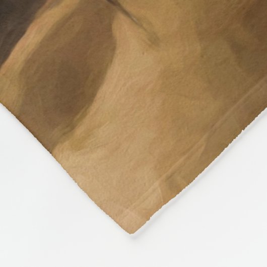 Schöne Wilde Pferde Fleecedecke (Ecke)