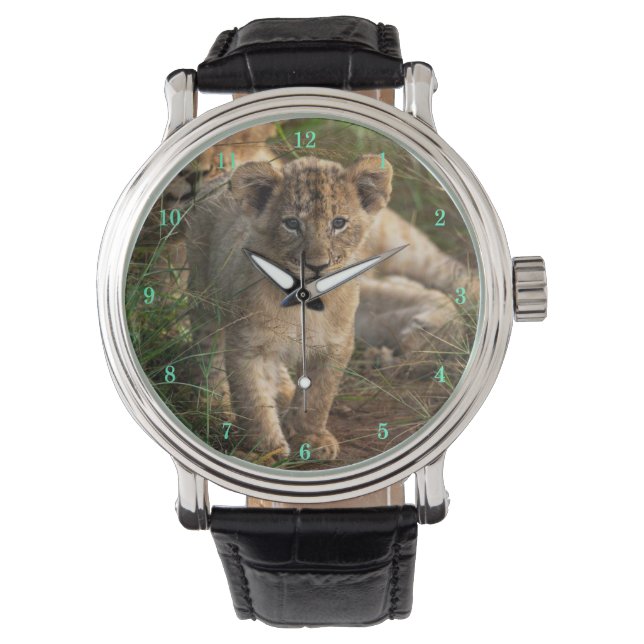 Schöne Wildlife Wrist Watch Armbanduhr (Vorderseite)