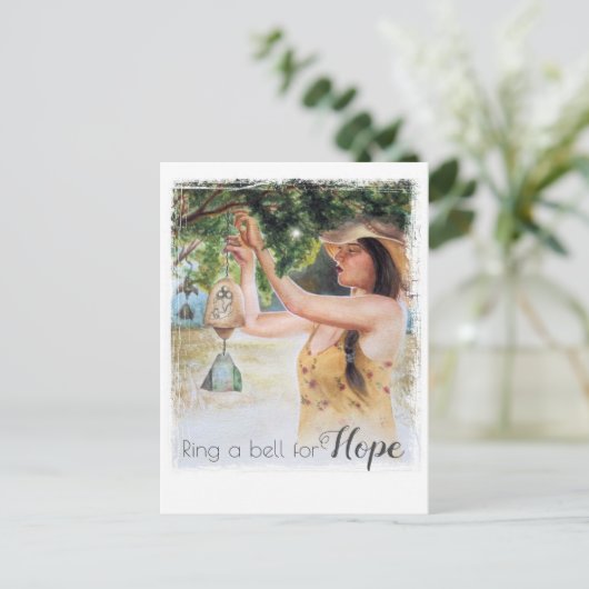 Schöne Windbells Postkarte (Stehend Vorderseite)