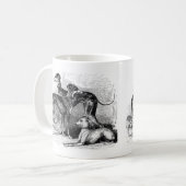 Schöne Windhunde Kaffeetasse (Vorderseite Links)