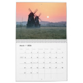Schöne Windmühlen 2026 Kalender (Mär 2026)