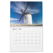 Schöne Windmühlen 2026 Kalender (Feb 2026)