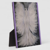 Schöne Winged Guardian Angel Malerei Kunst Fotoplatte (Seite)