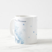 Schöne Winter Frost Weihnachten Kaffeetasse (Vorderseite Links)