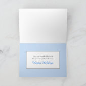 Schöne Winter Nature Bird Szene Weihnachten (Innenseite)