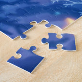 Schöne Winterelf verzaubert die Kunst der Frostkön Puzzle (Seite)