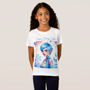 Schöne Winterelf verzaubert die Kunst der Frostkön T-Shirt