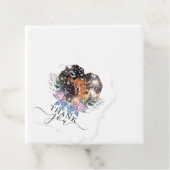 Schöne Winterhochzeit Vielen Dank Geschenkanhänger (Beispiel)