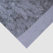 Schöne Winterlandschaft als Schnee Seidenpapier (Ausschnitt)