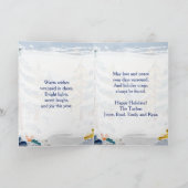 Schöne Winterlandschaft | Enchanted Forest Karte (Innenseite)