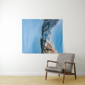 Schöne Winterlandschaft im Tamar-Tal, Slowenien Wandteppich (Beispiel (Horizontal))