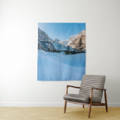 Schöne Winterlandschaft im Tamar-Tal, Slowenien Wandteppich (Beispiel)