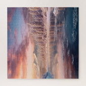 schöne Winterlandschaft Puzzle (Vertikal)
