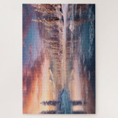 schöne Winterlandschaft Puzzle (Vertikal)