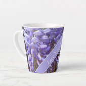 Schöne Wisteria Muttertag essbar Milchtasse (Linke Ecke)