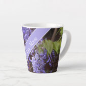 Schöne Wisteria Muttertag essbar Milchtasse (Rechte Ecke)